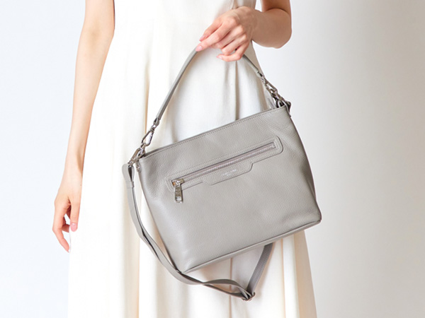 Amazon | [サロンドアルファード] ショルダーバッグ レザー 本革 2WAY