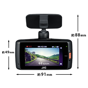 Amazon.co.jp: JVC KENWOOD GC-DR1 ドライブレコーダー 300万画素