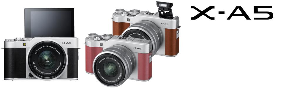 Amazon.com : Fujifilm X-A5 Mirrorless Digital Camera w/XC15-45mmF3