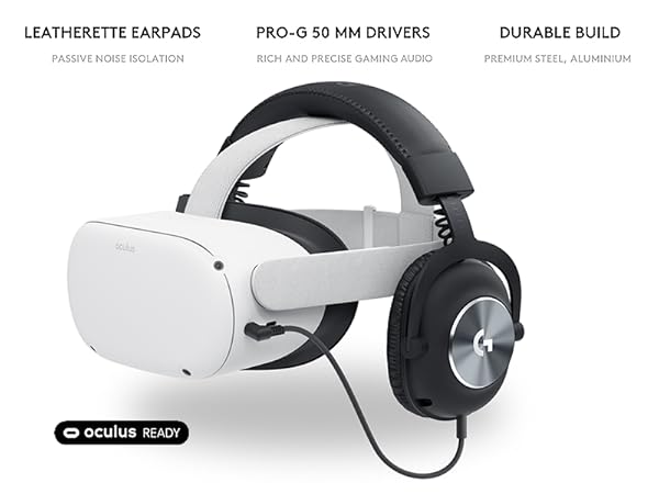Amazon.com: Logitech G PRO Gaming Headset for Oculus Quest 2
