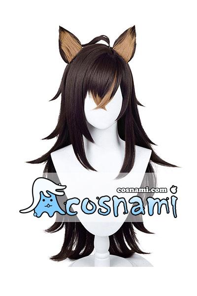 原神 ディシア コスプレウィッグ かつら げんしん スメール 耳付き