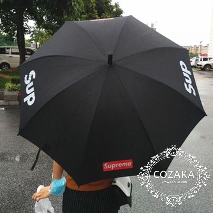 シュプリーム 折り畳み傘 uv 遮光 遮熱 supreme 傘 晴雨兼用 収納袋付き