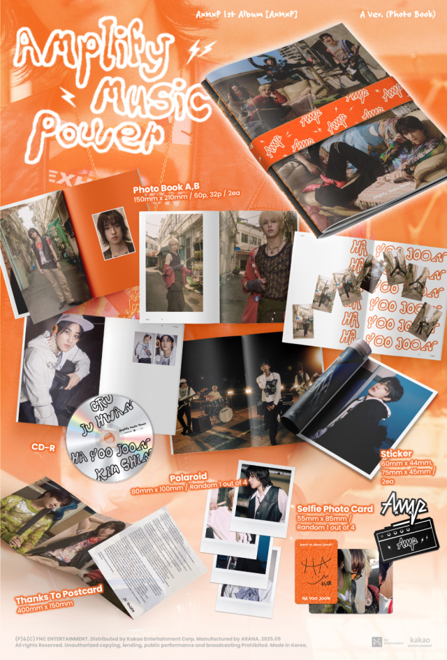 AxMxP 1st Album [AxMxP] A ver. (Photo Book) - FNC STORE