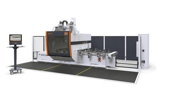 EPICON 7135 - Centre d'usinage CNC à 5 axes comme support de