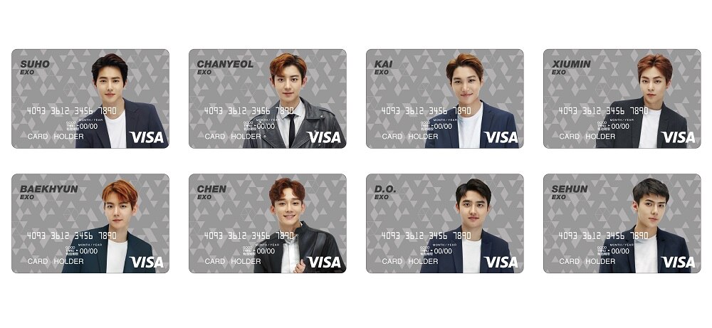 EXO x SMTOWN VISA PREPAID』本日発売開始！！