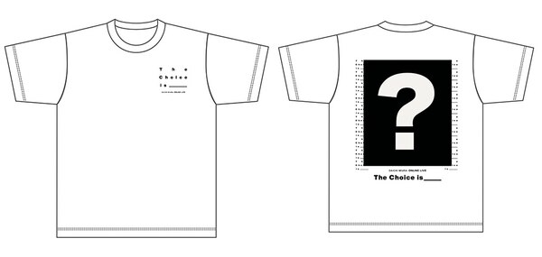 DAICHI MIURA ONLINE LIVE The Choice is _____」グッズ通信販売中