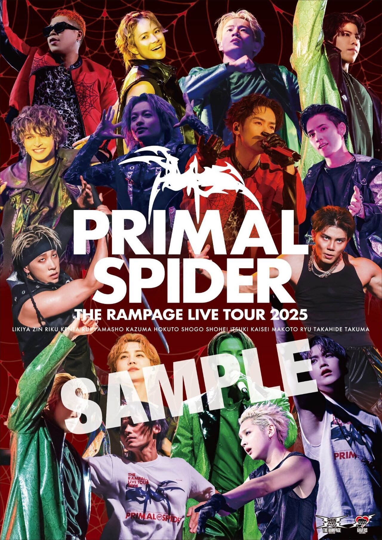 2026/2/4(水)Release!! THE RAMPAGE LIVE DVD/Blu-ray Disc 『THE