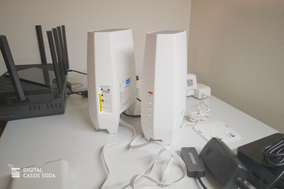 賃貸こそWi-Fi 6Eのメッシュで。BUFFALO WNR-5400XE6P レビュー | デジカシ