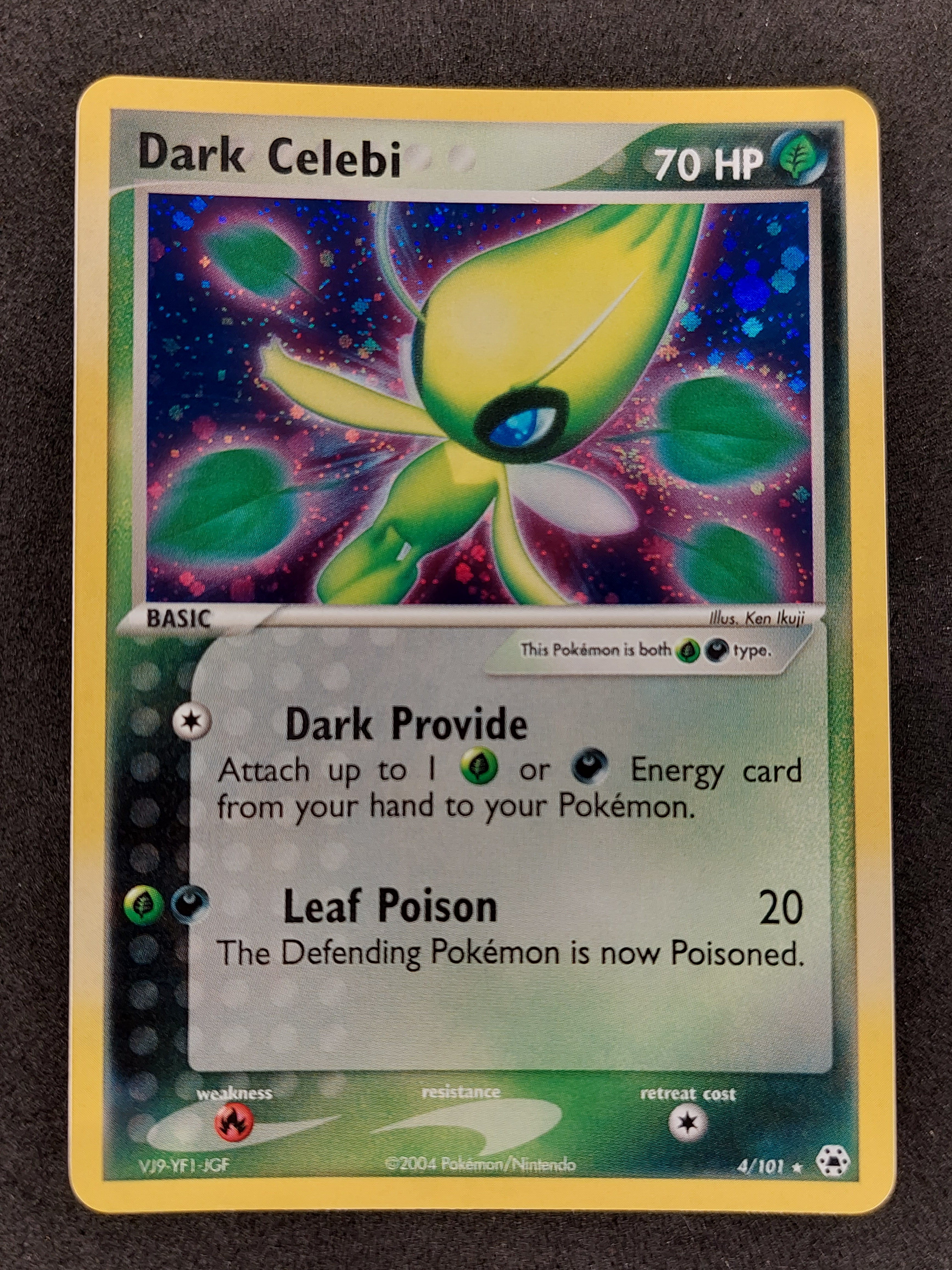 2004 ポケモン ヒドゥンレジェンド 4/101 ダークセレビィ ホロ