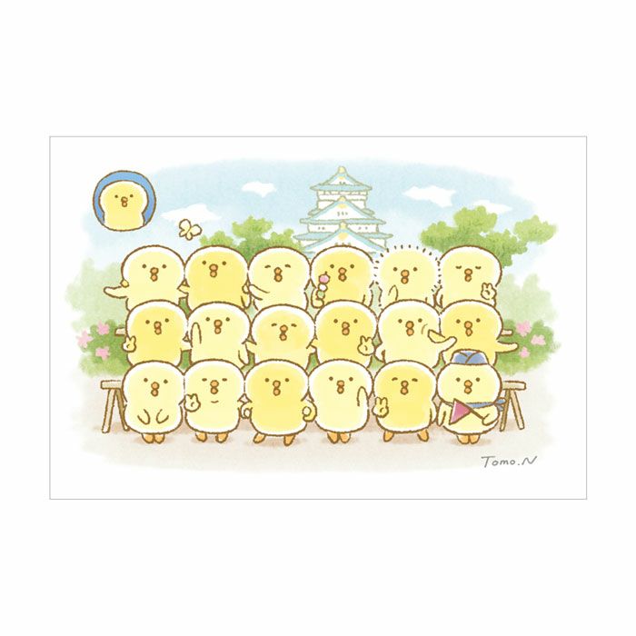 オンラインストア＆催事限定 ポストカード ぴよこ豆15 | マインド
