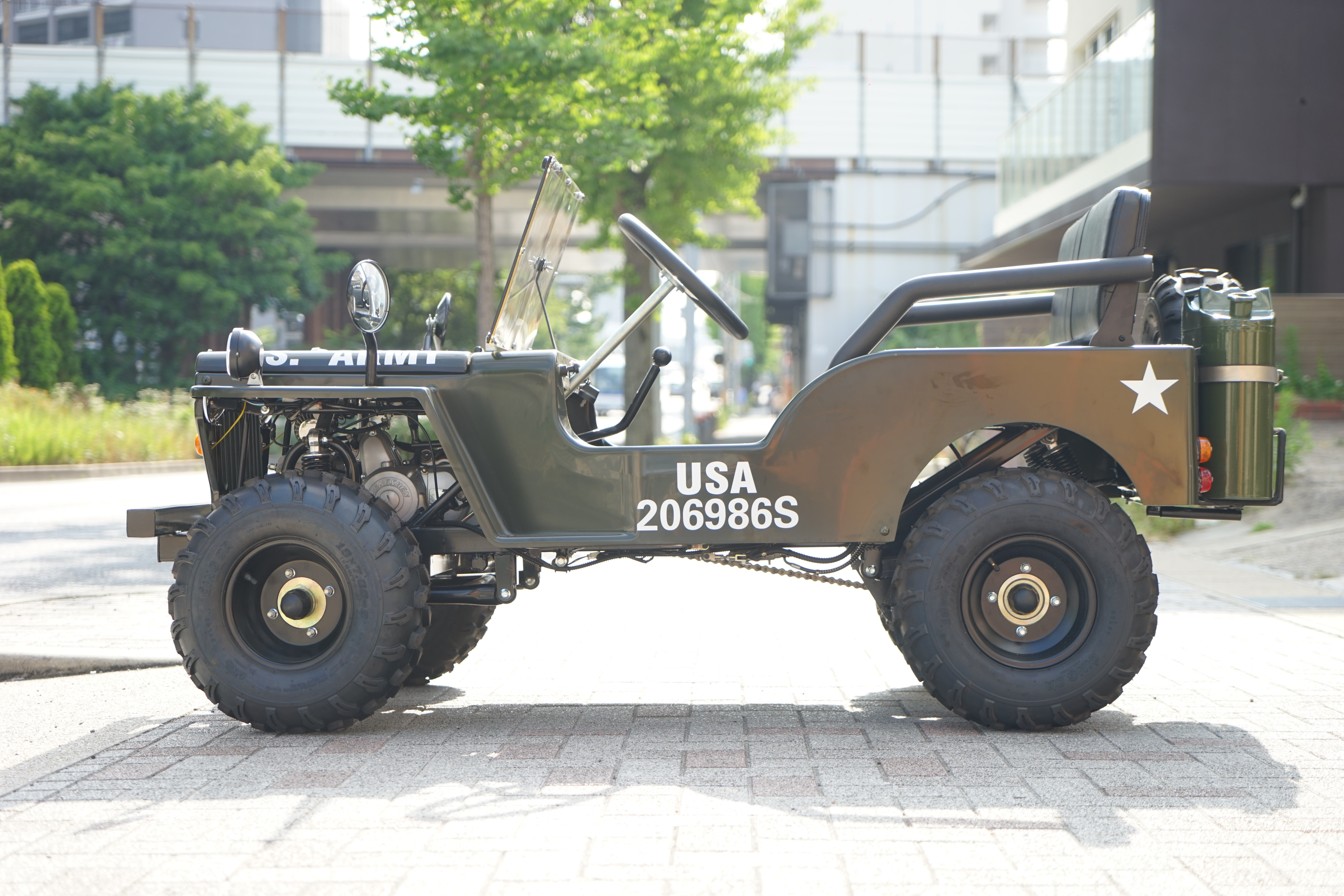 リトルフォースサスペンション付モデル | 日本ミニジープメーカー