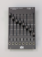 F8R 8 Channel Fader Bank with CV, I2C, and MIDI – Michigan Synth Works