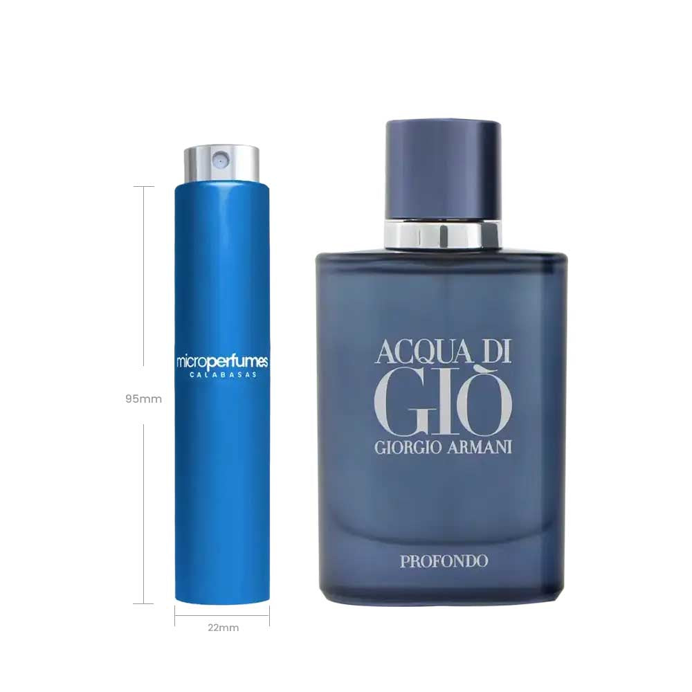 Acqua di Gio Profondo by Giorgio Armani Eau de Parfum Travel Spray