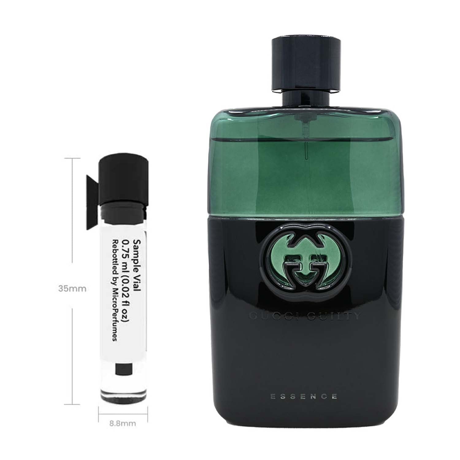 Guilty Black Pour Homme by Gucci Eau de Toilette Sample Vial for
