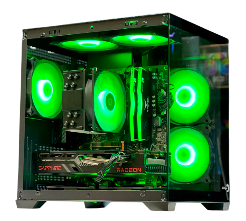 Micro Plus 12 | Ryzen 5 5600x | RX 6700 XT 12GB - MicroZaib