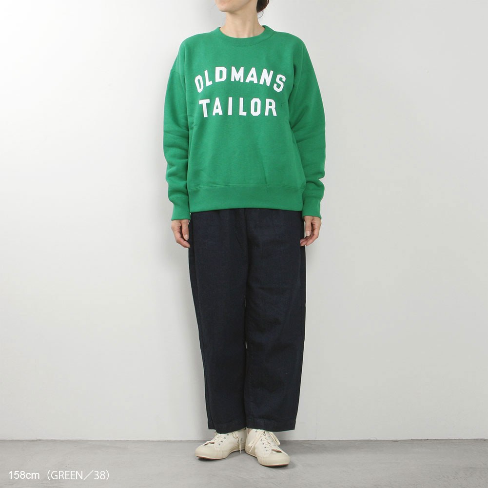 OLDMANS TAILOR[オールドマンズ テーラー]OMT PRINT CREW SWEAT NO