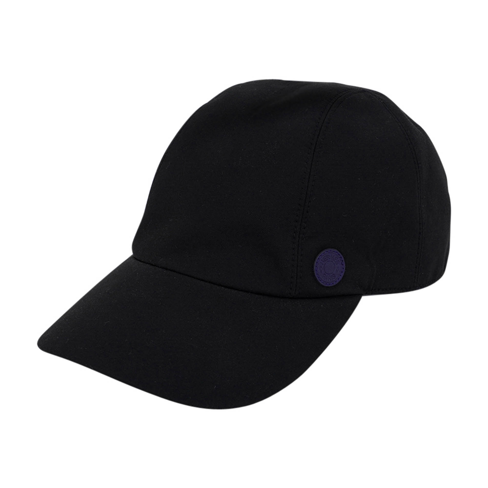 Hermès Miles Robot Cap Black Technical Gabardine | Mightychic