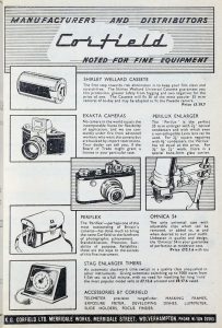 Corfield Periflex 3 (1957) – mike eckman dot com