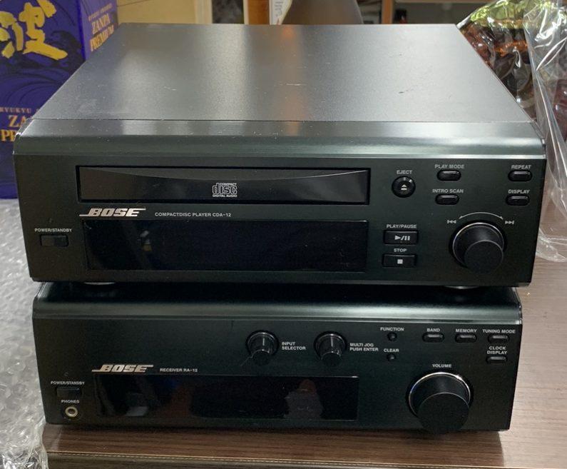 BOSE RA-12 CDA-12 アンプとCDプレーヤー 入荷 / リサイクルショップ