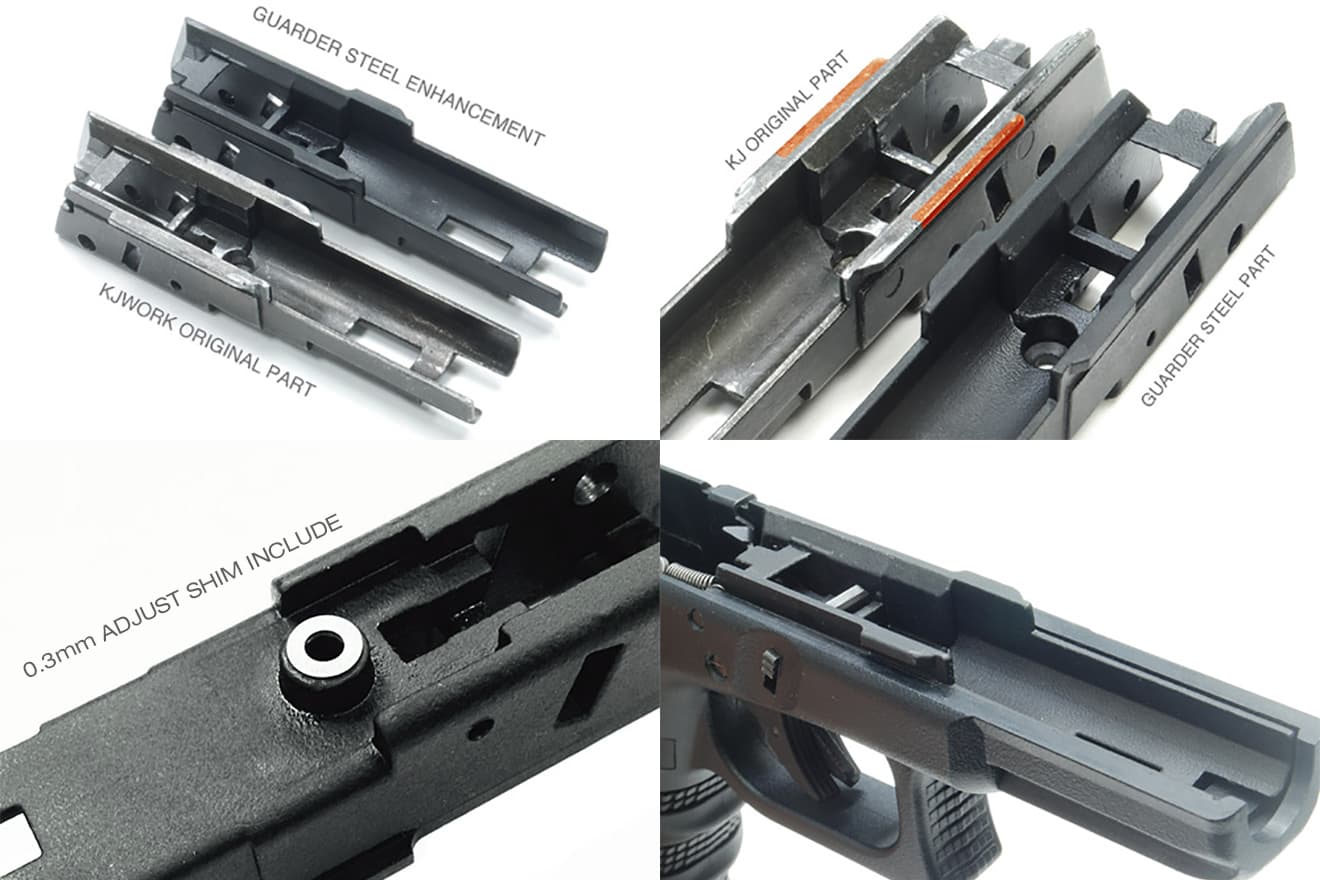 GUARDER スチールインナーシャーシ KJ G19/G23シリーズ | ミリタリー