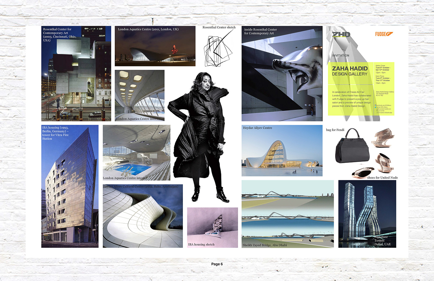 Zaha Hadid poster for LACMA (5) | Images :: Behance
