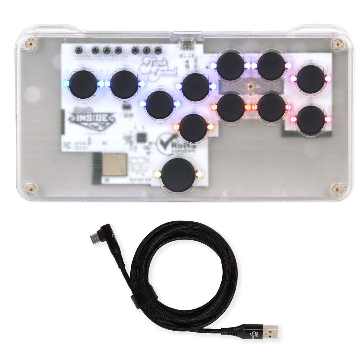 アーケードコントローラー JunkFood SnackBox MICRO LITE MG-SBMLT-CL