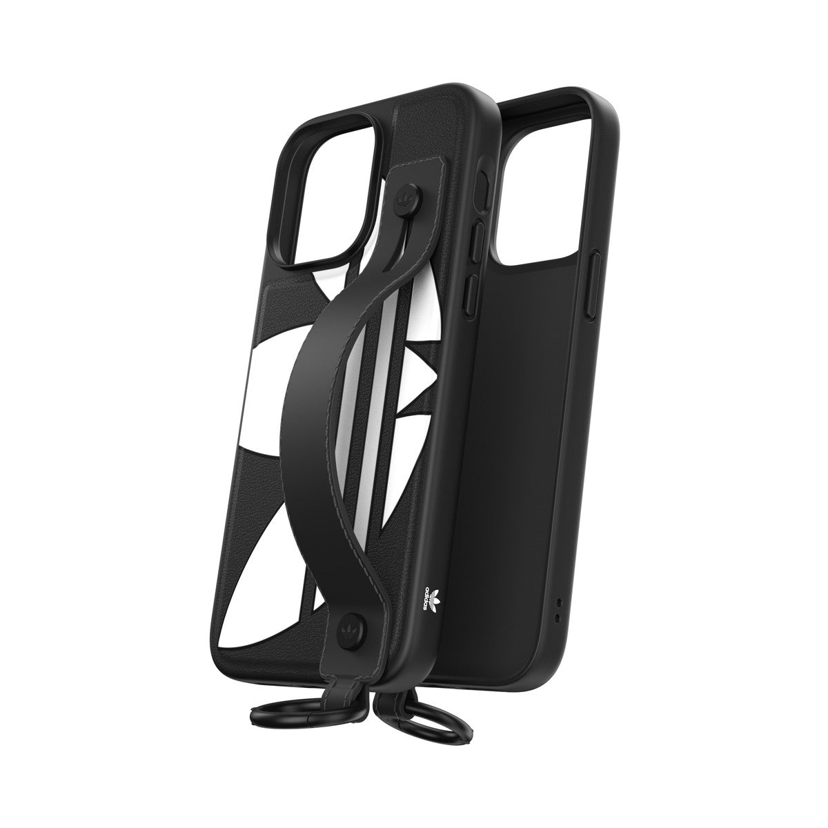 iPhone14ProMaxケース ハンドストラップ Big Logo ブラック