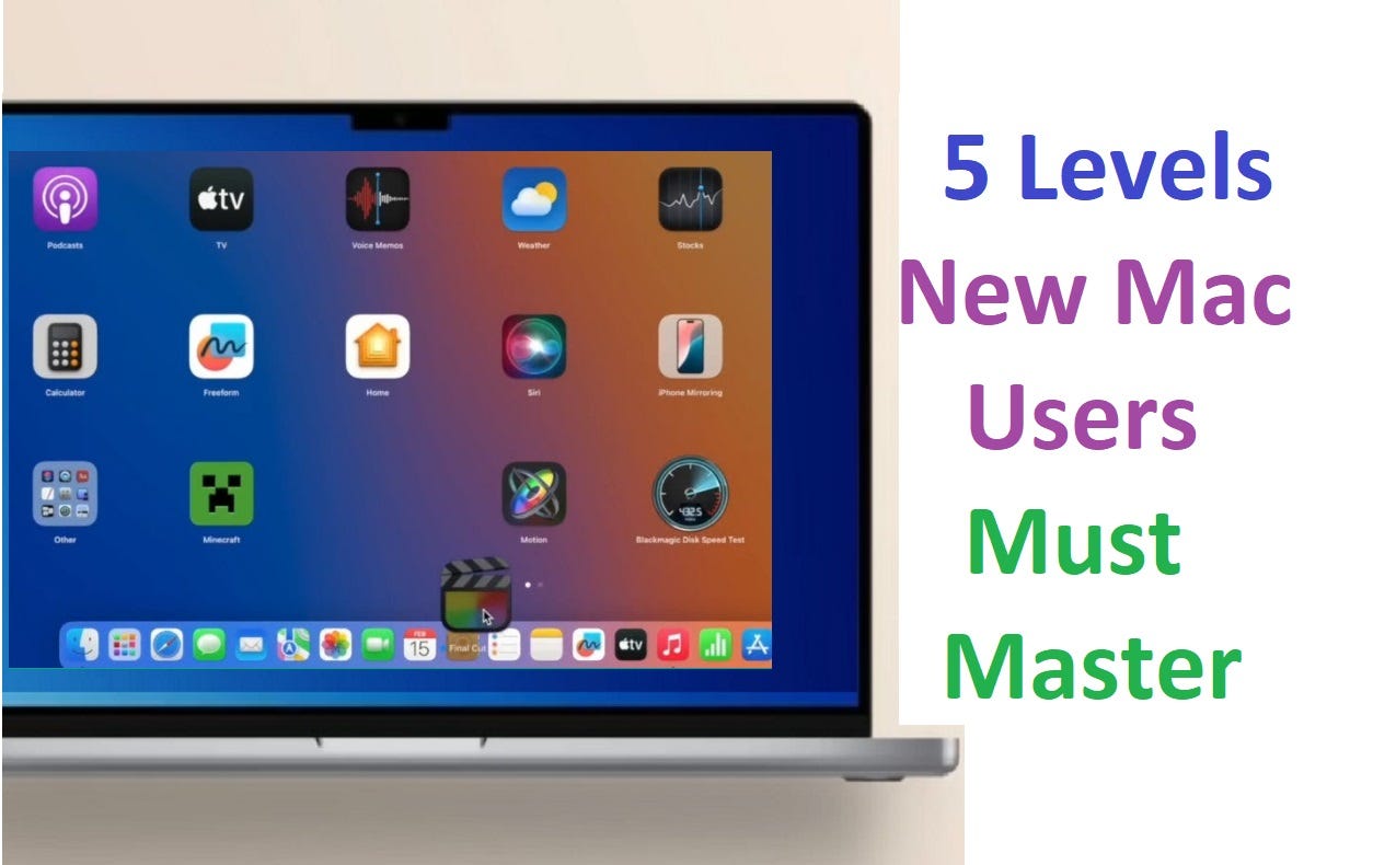 5 Levels Every New Mac User Must Learn (Especially If You're