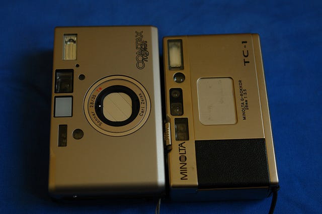 MINOLTA TC-1 ~ The Best 28mm P&S cameras ever made | by LI Sam