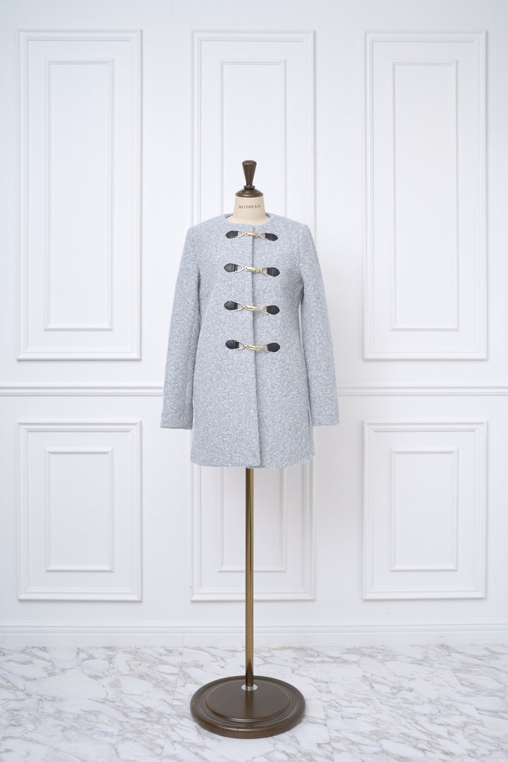 Elegant Bit Bouclé Coat - MISTREASS