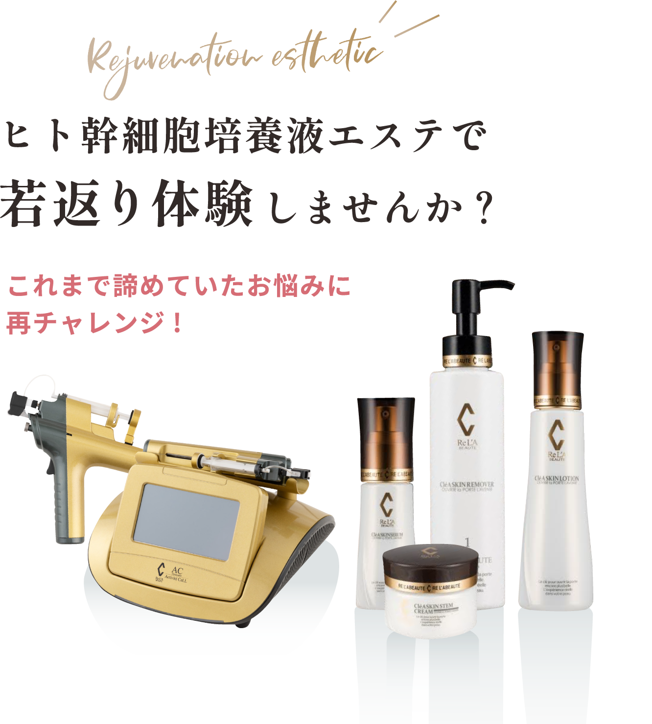 ヒト幹細胞エステ リアボーテACトリートメント | Missíːz~ミッシーズ