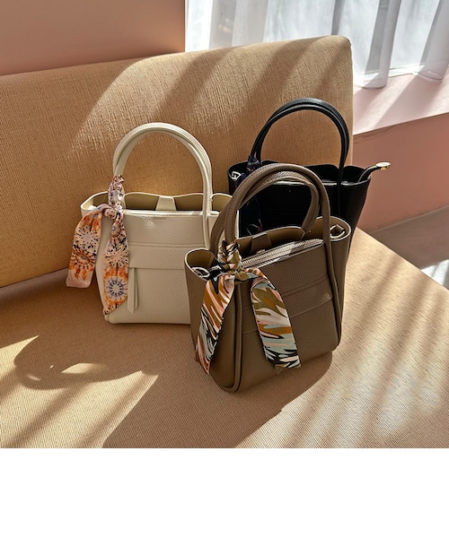 スカーフ付きハンドバッグ｜オリエンタルトラフィックの通販｜&mall