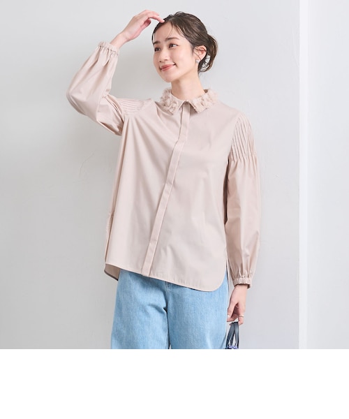 チュールカラー 2WAY ブラウス｜ユナイテッドアローズ アウトレットの