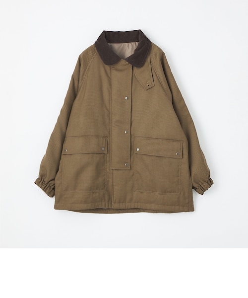 kinoko.さん×GLR or＞ガンクラブチェック柄 ファイヤーマン コート