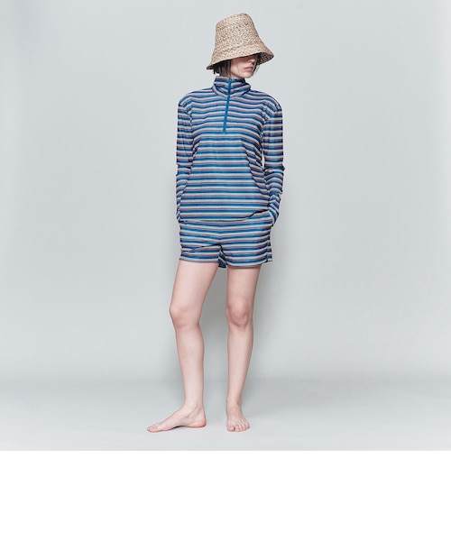 6(ROKU)＞ボーダー ショート パンツ スイムウェア｜ユナイテッド