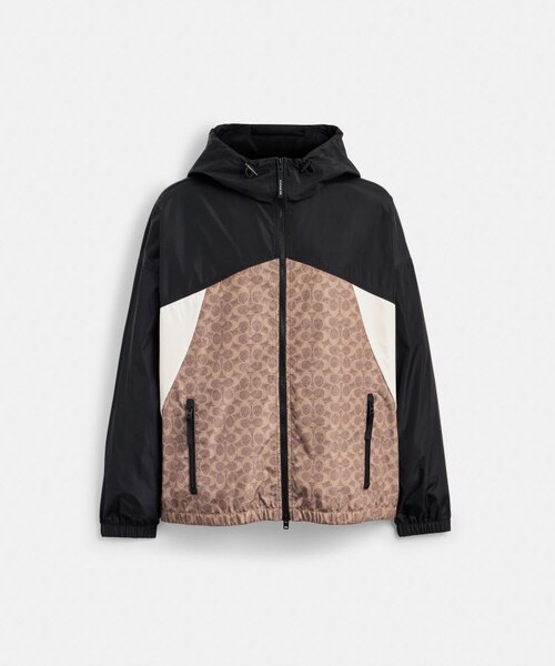 公式】カラーブロック ウインドブレーカー｜コーチ アウトレットの