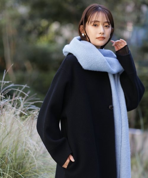 スーパー140ウールリバーフードコート｜ナノ・ユニバースの通販｜&mall