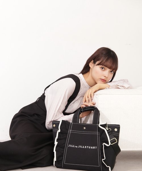 フリルトートバッグ(大)｜ジルバイジルスチュアートの通販｜&mall