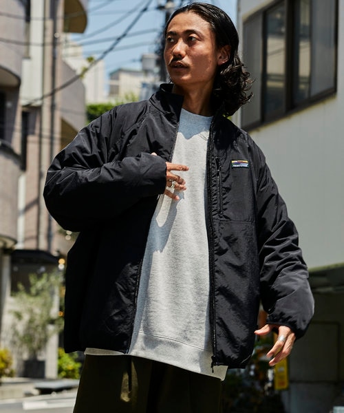 限定展開 ナイロン フリース リバーシブルブルゾン/ボアブルゾン