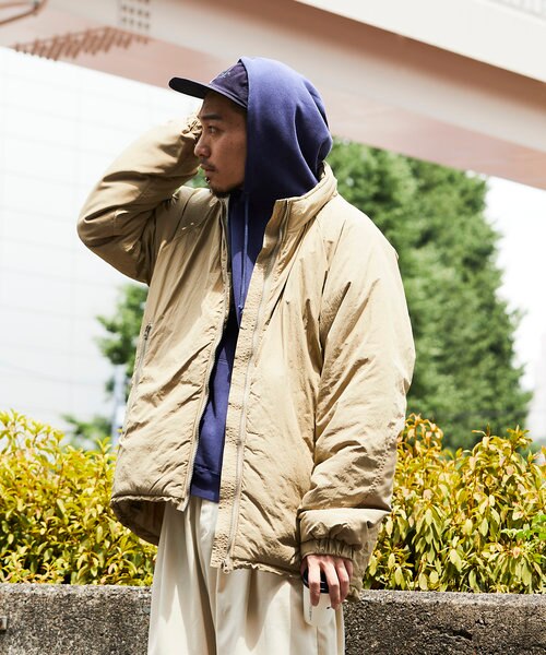 限定展開 ビッグシルエット プリマロフト LEVEL7 JACKET/中綿
