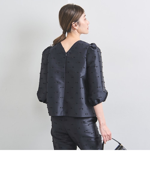 リボン カットジャガード ブラウス｜ユナイテッドアローズ
