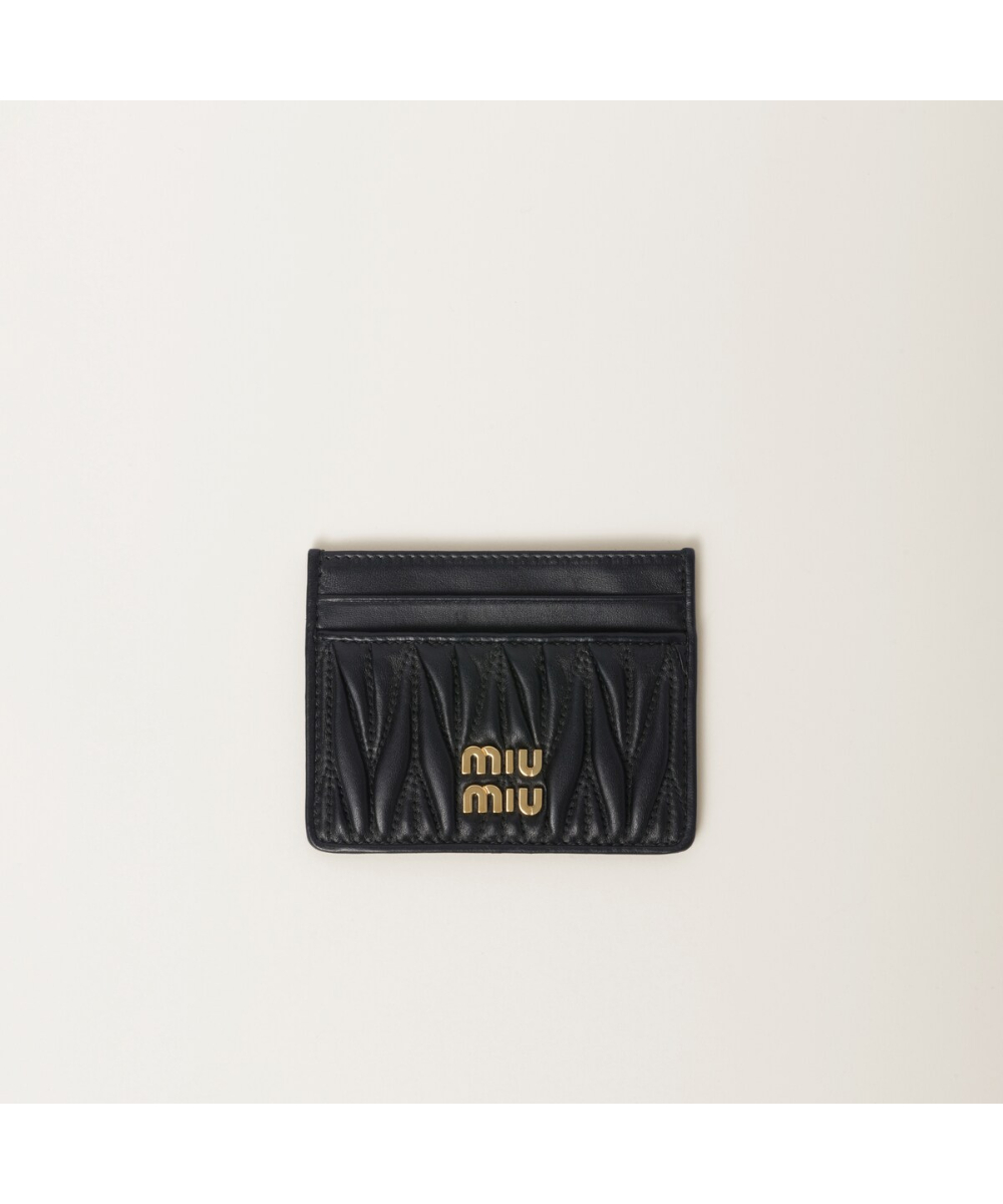 MIU MIU/ミュウミュウ通販 | マテラッセレザー カードケース【送料無料