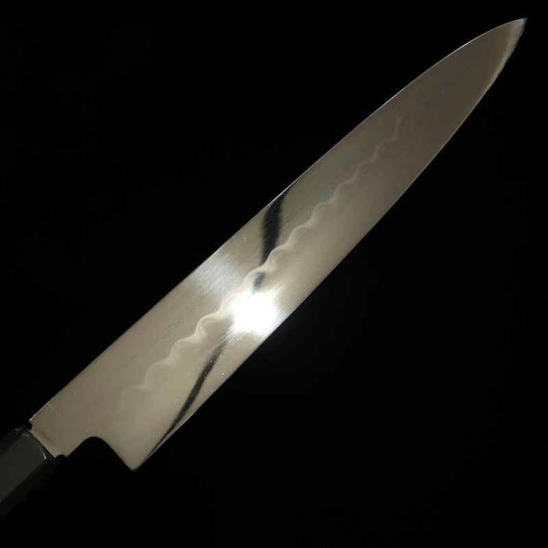 酔心 SUISIN 水本焼 池田美和 白紙一号 黒檀銀巻柄 朴鞘付き 和筋引