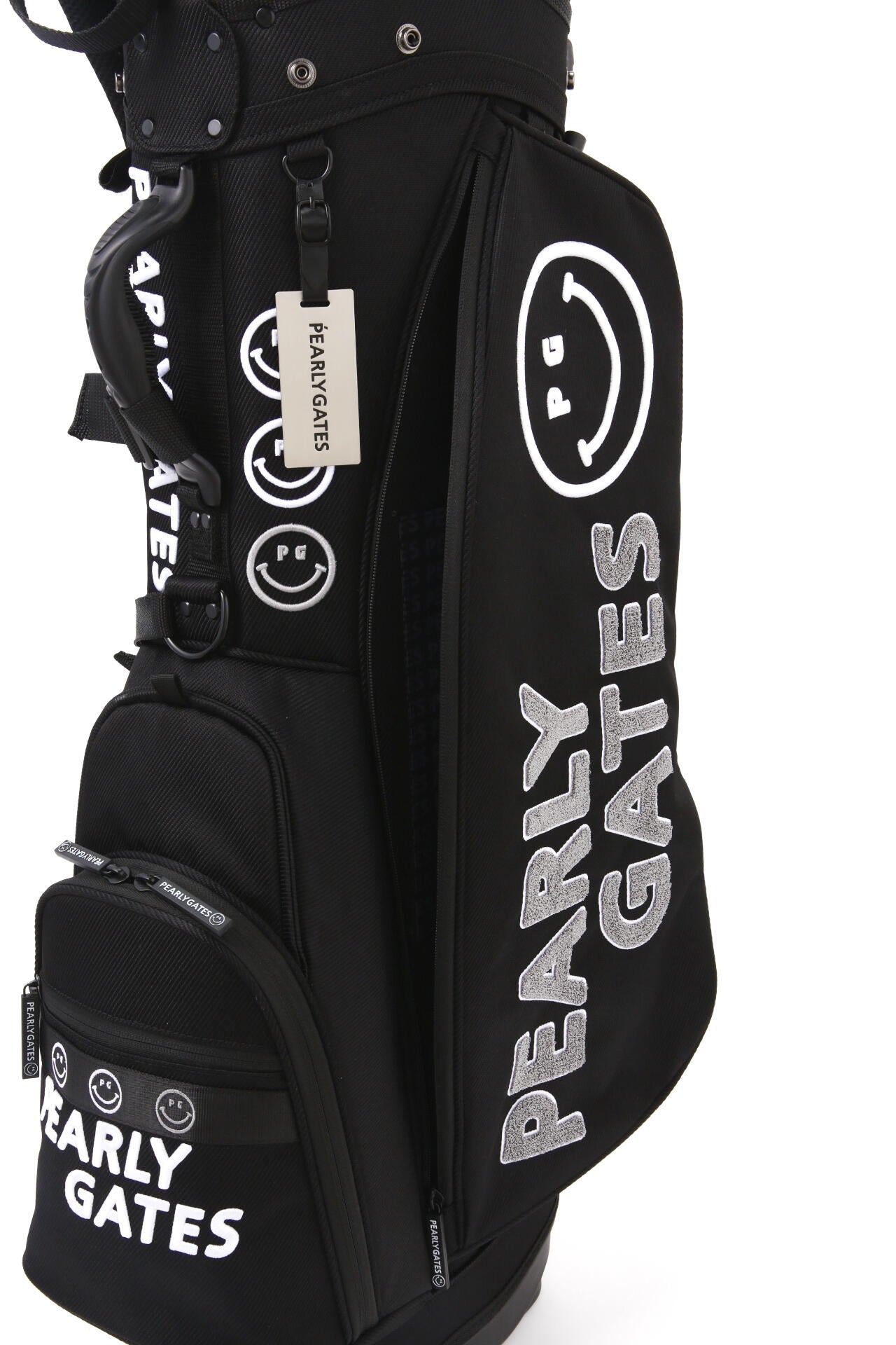 公式オンライン&一部店舗限定】BLACK PG SMILE軽量スタンド式キャディ