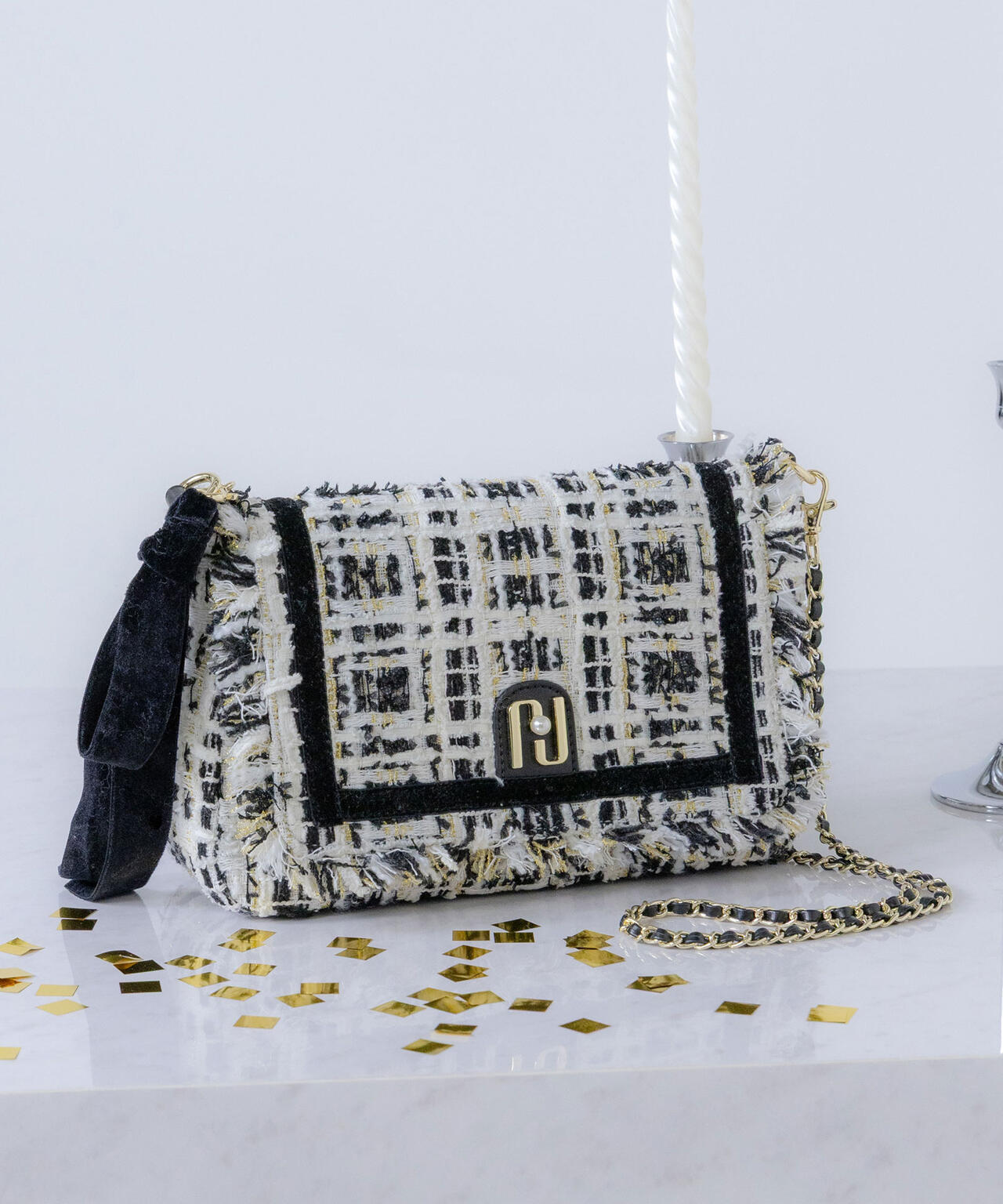 ツイードフラップバッグ | JILL by JILL STUART（ジル バイ ジル