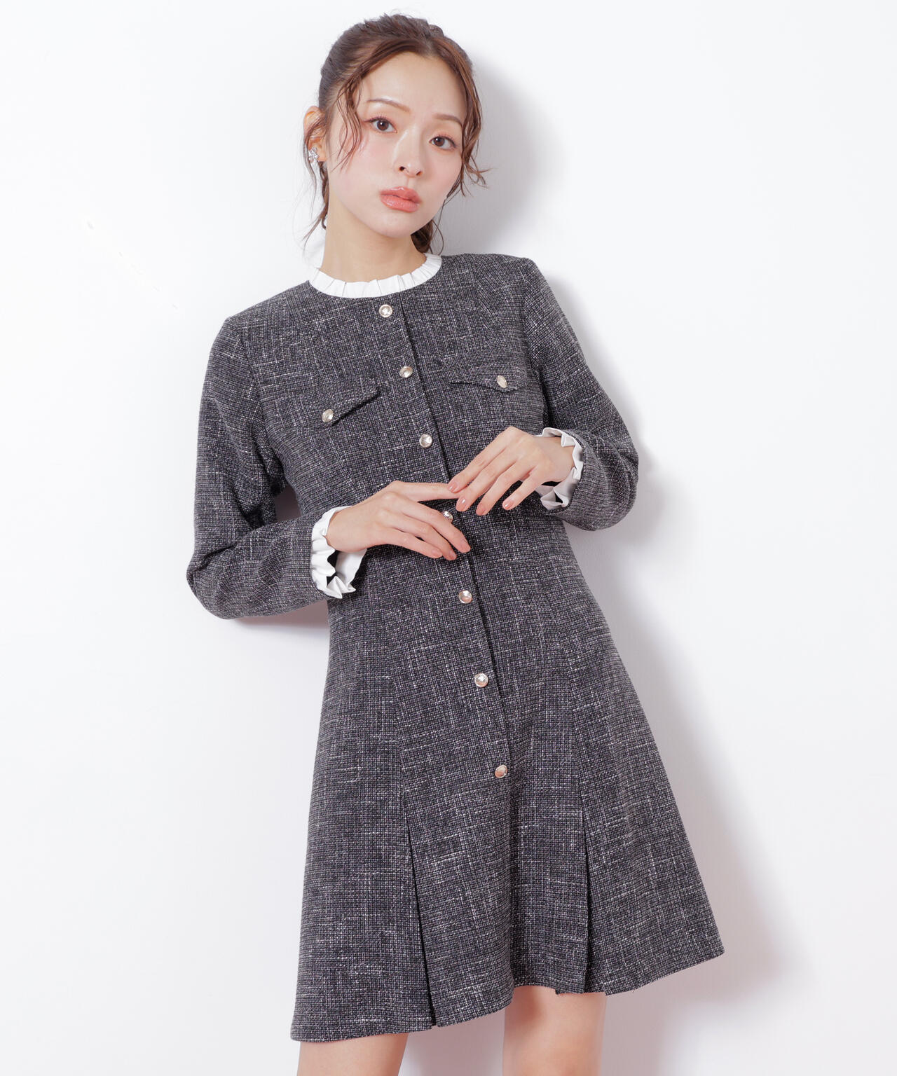 ツィードミニワンピース | JILL by JILL STUART（ジル バイ ジル