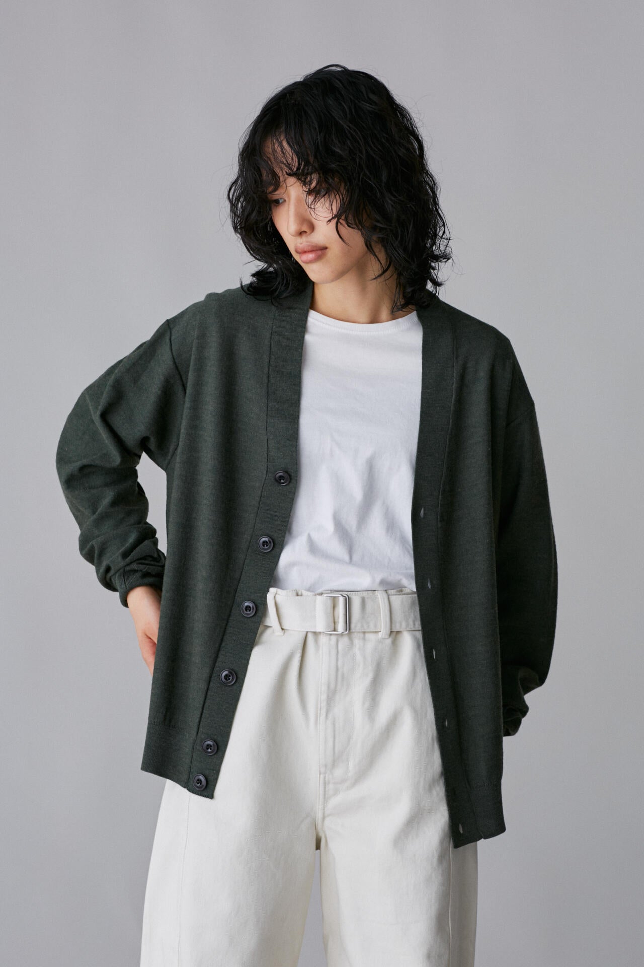 LEMAIRE / RELAXED TWISTED CARDIGAN | THE LIBRARY（ザ ライブラリー