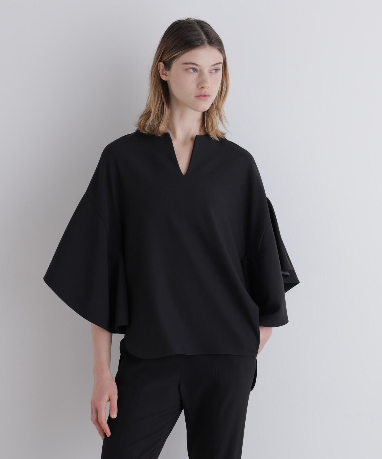 2WAYツイルフレアブラウス | LE PHIL（ル フィル） ｜【公式】通販mix