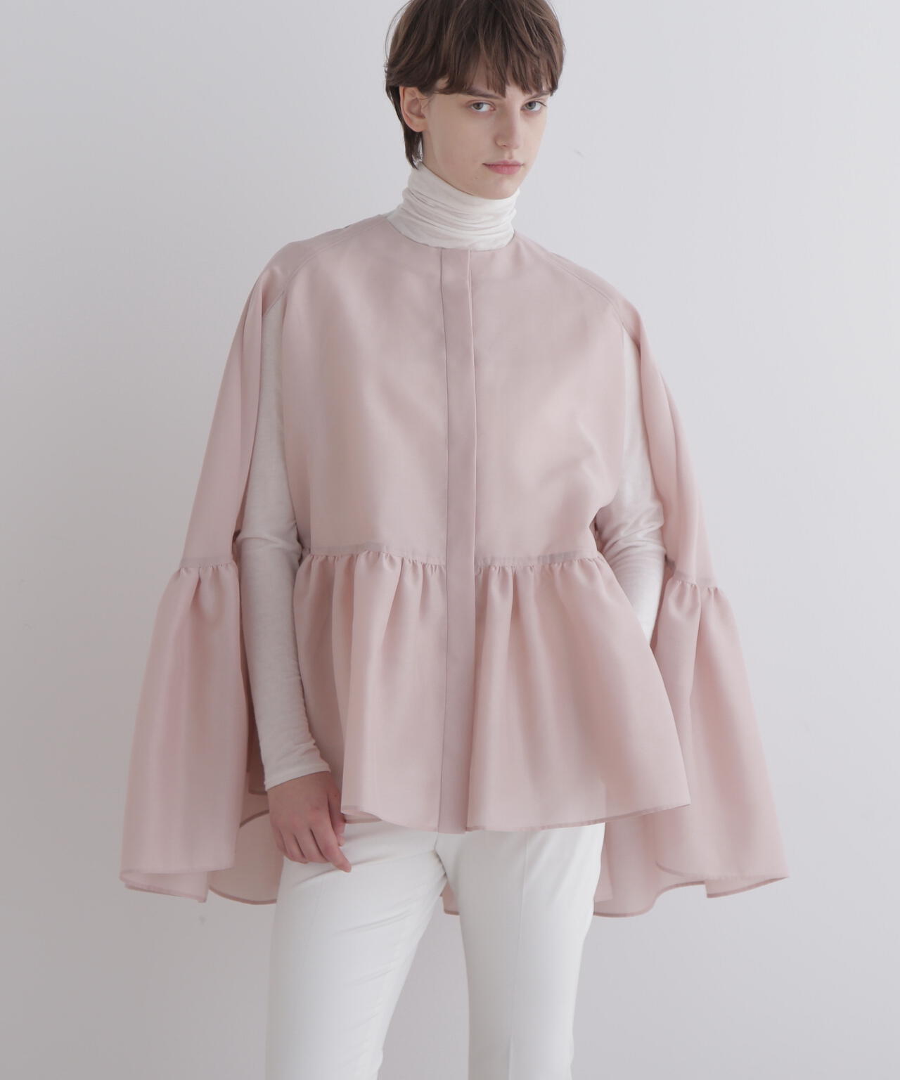 シアーオーガンジーケープブラウス | LE PHIL（ル フィル） ｜【公式