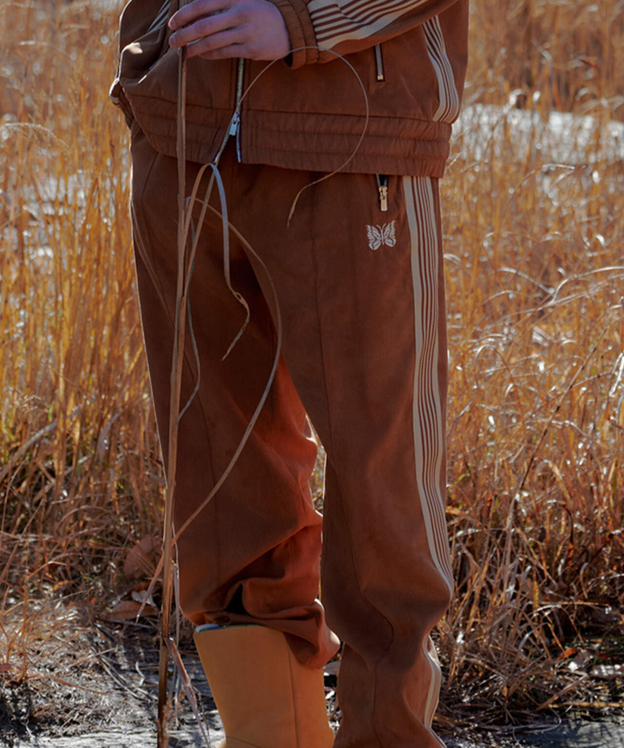 NEEDLES/ニードルズ/【LHP EXCLUSIVE】TRACK PANT - SYNTHETIC SUEDE